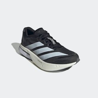 adidas Laufschuh ADIDAS PERFORMANCE ADIZERO BOSTON 13, Herren, Gr. 42,5, schwarz-weiss (core schwarz, cloud wei&szlig;, grau five), Textil, Schuhe Laufschuh