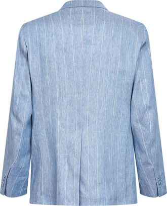 Tagliatore Mens Blazer New York Light Blue Linen Blend Jacket