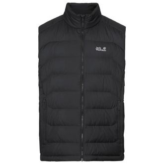 Jack Wolfskin Wild Pass Down Vest Daunengilet f&uuml;r Herren | schwarz
