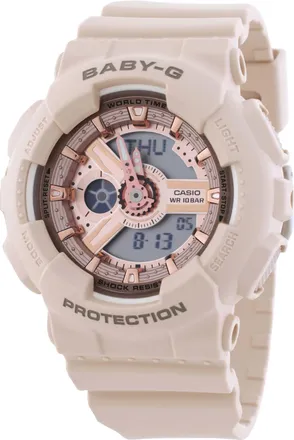 Casio Baby-G Alarm World Time Quartz Analog-Digital Watch BA-110XCP-4ADR