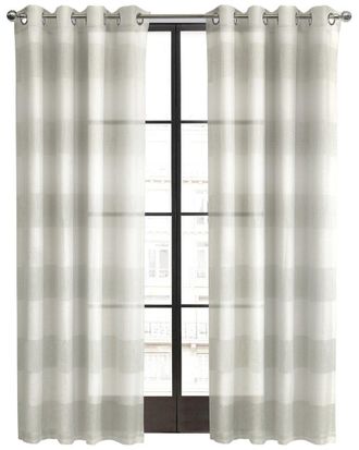 Habitat Paraiso Sheer Grommet 52X95 Curtain Panel
