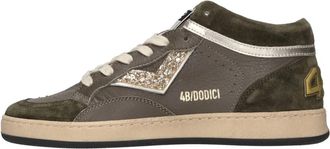 4B12 Sneakers - Dames - Sneakers - Veelkleurig - 38 EU - Leer - Schoenen