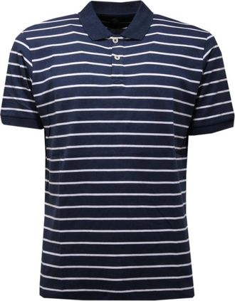 Eleventy Katoenen T-shirt - Heren - Polos - Blauw - S - Katoen - Tops