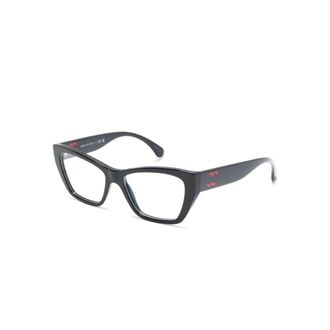 Chanel Glasses, female, Black, Size: 55 MM Optical Frame