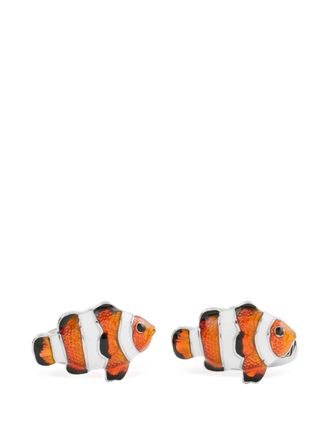 Paul Smith Clown Fish cufflinks - men - Metal - One Size - Orange
