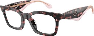 Giorgio Armani Stijlvolle Bril Ar 7277U in Blauw - Dames - Brillen - Bruin - 50 MM - Accessoires