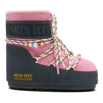Moon Boot MB X GIR Icon Low Suede Beads - Dames - Winterlaarzen - Veelkleurig - 39 EU - Leer - Schoenen
