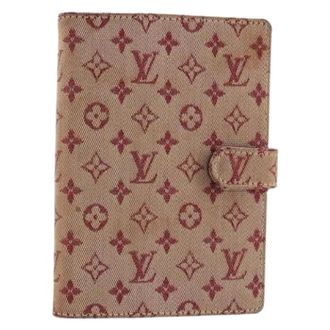 Louis Vuitton Pre-owned Day Planner Cover - Dames - Pre-owned - Rood - Maat: ONE Size