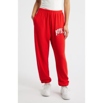 Boys Lie Wrap Me in a Bow Kimmy Joggers in Red at Nordstrom, Size X-Small