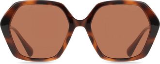 Max & Co. MO0034 52E Womens Sunglasses Tortoiseshell Size 55