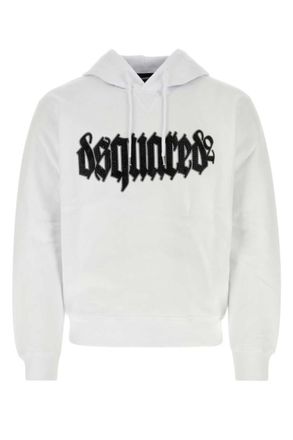 Dsquared2 White cotton sweatshirt