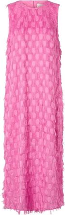 Rue de Femme Tanith Dress - Dames - Maxi kleedjes - Roze - S - Kleedjes