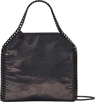 Stella McCartney Navy Blue Falabella Mini Tote