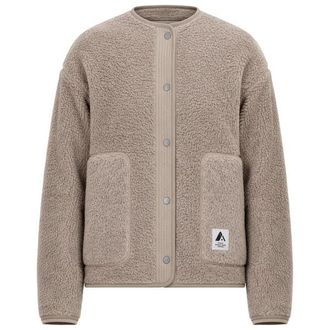 Orage Grizzly Pile Cardigan Fleecejacke f&uuml;r Damen | braun