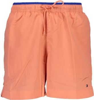 Tommy Hilfiger Beach Boxer - Heren - Strandmode - Roze - S - Nylon - Badmode