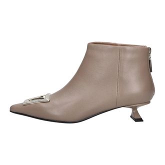 Emanuelle Vee Mujer, Zapatos, Beige, Talla: 36 EU