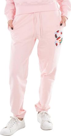 Kenzo Drawstring Embroidered Jogging Pants, Size X-Small