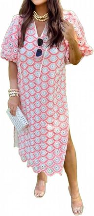 BuddyLove Pamela Midi Dress In Coral