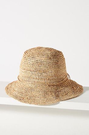 San Diego Hat Company Raffia Bucket Hat