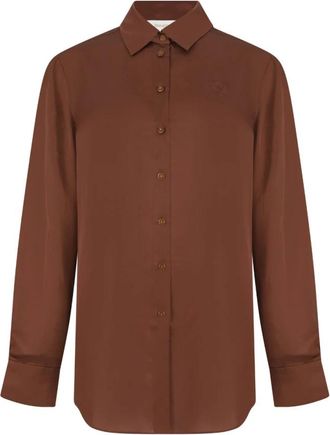 Zimmermann Shirts - Dames - Overhemden - Bruin - XS - Overhemden