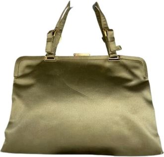 Prada Pre-owned Vintage Handtas - Dames - Vintage Handtas - Groen - ONE Size - Vintage