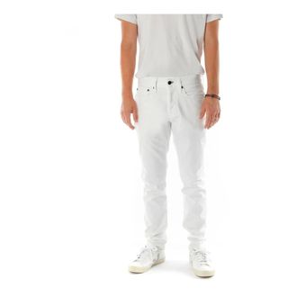 Denham Slim-fit Trousers - male - Denham - Slim Fit Jeans - White - W31 L32 - Jeans
