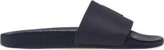 Polo Ralph Lauren Sliders, male, Blue, Size: 7 US Navy Sliders Stylish Beach Footwear