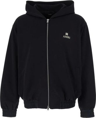 Amiri Heren, Sweatshirts & Hoodies, Zwart, Maat: XL Katoen