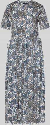 Max Mara Tailliertes Freizeitkleid aus reiner Baumwolle Modell FASCINO in Hellblau, Gr&ouml;&szlig;e XXL