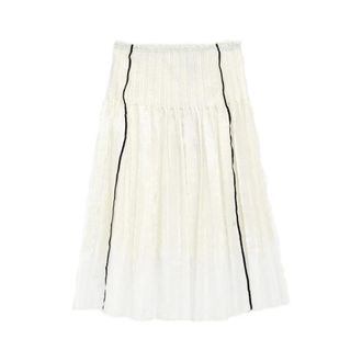 Paloma Wool Midi Skirts, female, White, Size: M Lupe Skirt