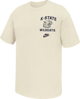 Nike Kansas State Wildcats Nike Mens Football T-Shirt in White | M11766P395KSST-SAI