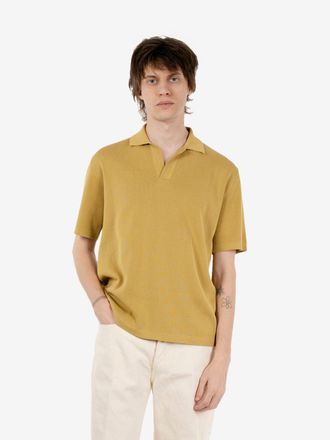Fortela Cotton polo Adrien mustard