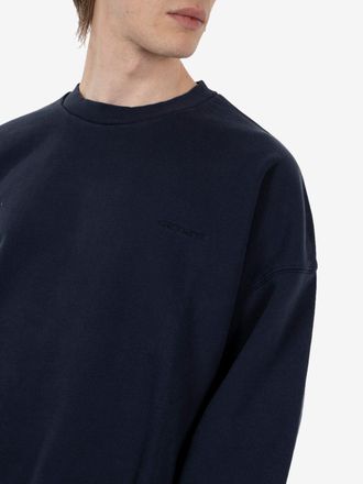 Carhartt Work in Progress Benton sweat carbon garment dyed