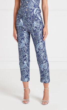 Temperley London Francis Trousers in Navy at Nordstrom, Size 8