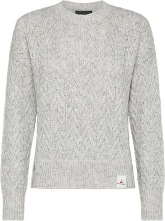 Peuterey Dames, Truien, Grijs, Maat: M Katoen