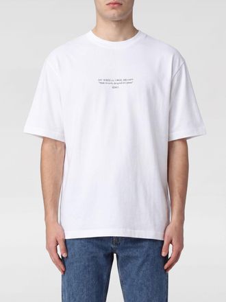 Off-white T-shirt in cotone con logo