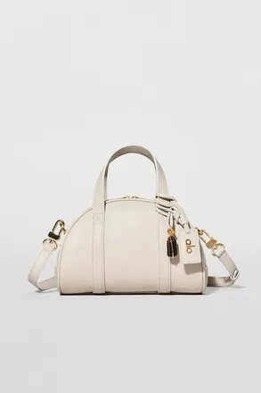 Alo Mini Odyssey Bag in Bone Leather