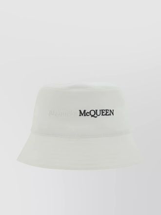 Alexander McQueen logo cotton baseball cap