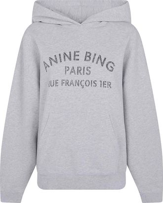 Anine Bing Harvey Sweatshirt Paris Stencil