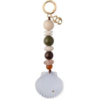 &Eacute;liou Tarsila Beaded Bag Charm in Beige Multi at Nordstrom