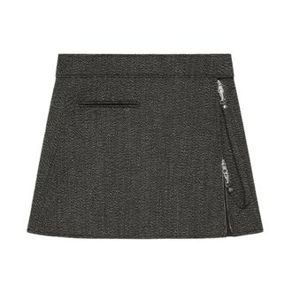 Courr&egrave;ges Dames, Rokken, Zwart, Maat: M