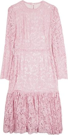 Dolce & Gabbana Midi Dresses, female, Pink, Size: M Short Dresses