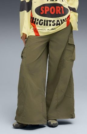 Puma Nine to Five Cordura Pants in Loden Green at Nordstrom, Size Medium