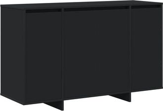 vidaXL Sideboard Black 120 x 41 x 75 cm Engineered wood Vidaxl