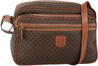 Celine Pre-owned Cross Body Bags, female, Brown, Size: ONE SIZE Pre-owned Vintage Shoulder Bag