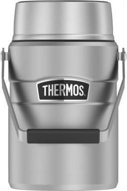 Thermos Termo Pojemnik Termos 1,39l Plateado Aislado Al Vac&iacute;o