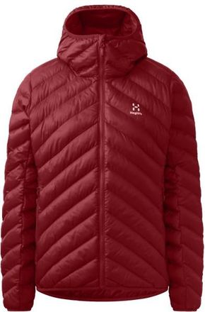 Hagl&ouml;fs S&auml;rna Mimic Hood Kunstfaserjacke f&uuml;r Damen | rot