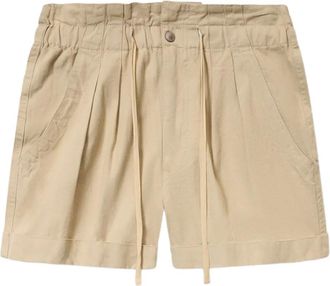 Isabel Marant Shorts Nirma con coulisse - Toni neutri