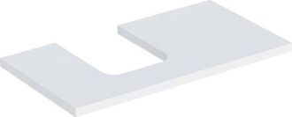 Keramag Placa De Lavabo Geberit One, Recortable A La Izquierda, Para