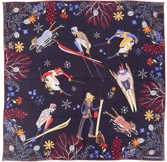 Ferragamo Ferragamo Silk Scarf